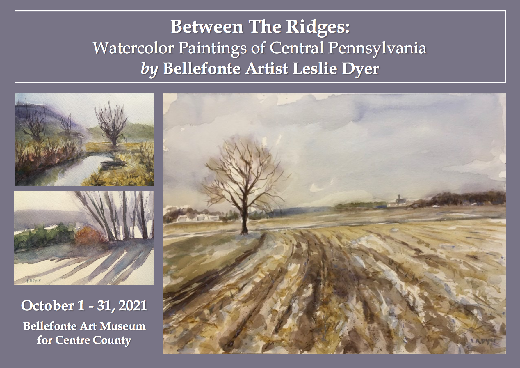 Between The Ridges Watercolor Paintings Of Central Pennsylvania Postcard